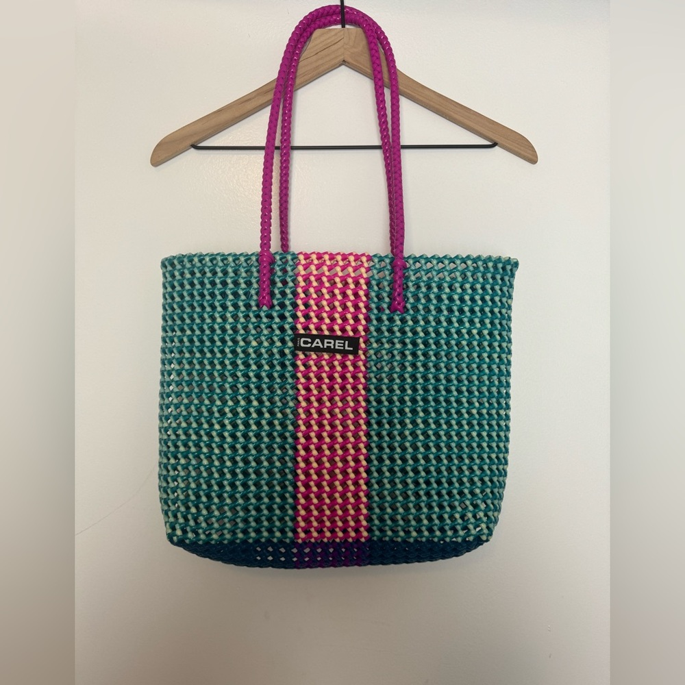 Carel Paris SCOUBIDOU
Blue, pink and white bag